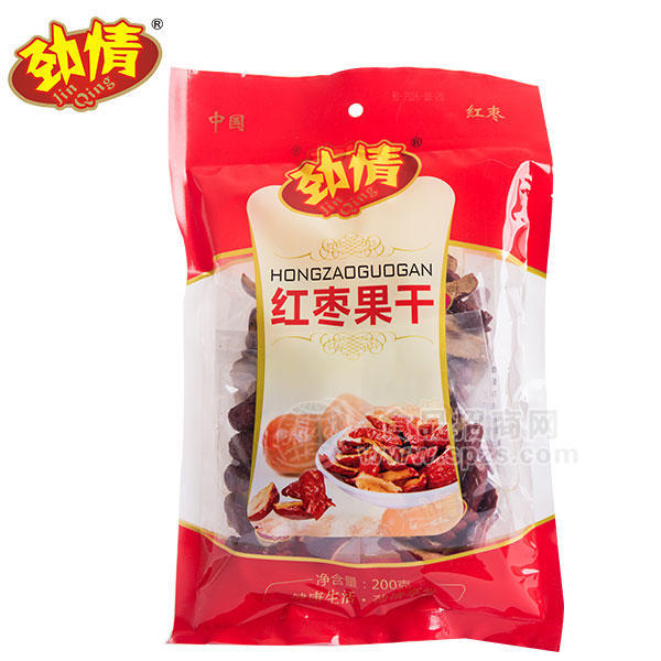 勁情 紅棗果干200g