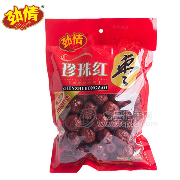 勁情 珍珠紅棗450g