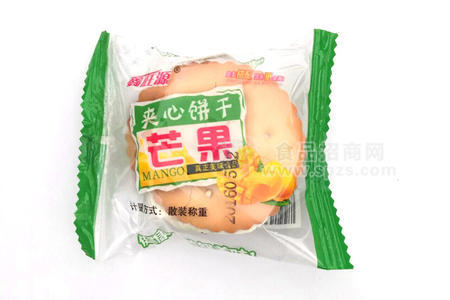 鑫旺源芒果味夹心饼干
