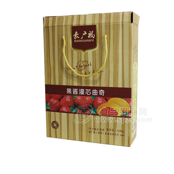 豪广福  果酱灌芯曲奇  1280克