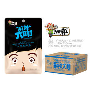 湘霸王麻辣食品口味素蹄筋55g