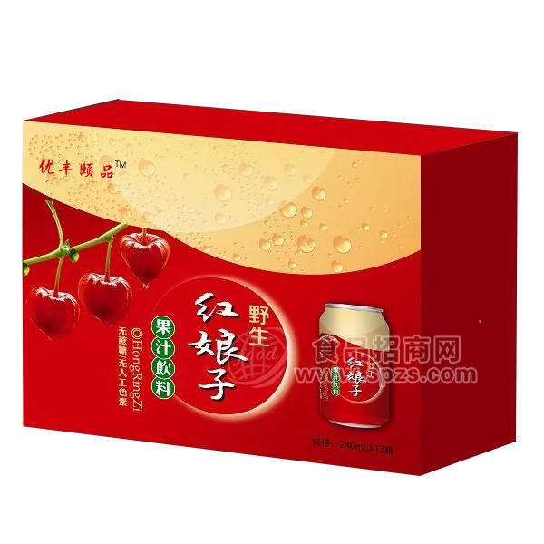 優(yōu)豐頤品飲料 果汁飲料240mlx12罐