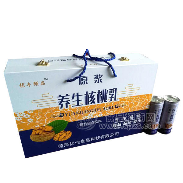 優(yōu)豐頤品養(yǎng)生核桃露 復合蛋白飲料