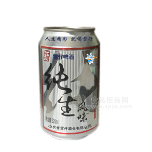 雪仔純生風(fēng)味啤酒320mL