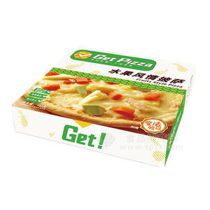 水果風情披薩方便食品180g  速凍面米制品（生制品）