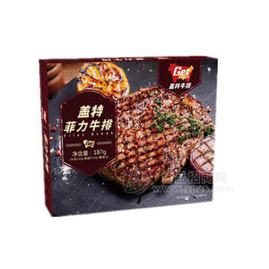 蓋特菲力牛排肉制品187g