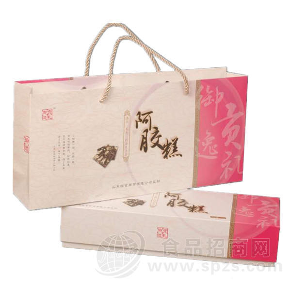 ·御贡逸礼 阿胶糕玫瑰味礼盒 糕点 