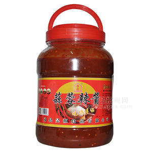 农庄蒜蓉辣酱2.5kg