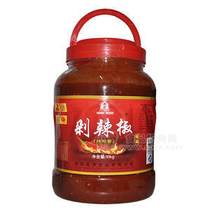 農(nóng)莊剁辣椒辣椒醬10kg