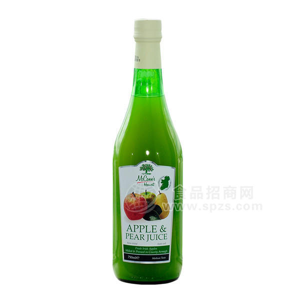 蘋果梨果汁飲料750mL