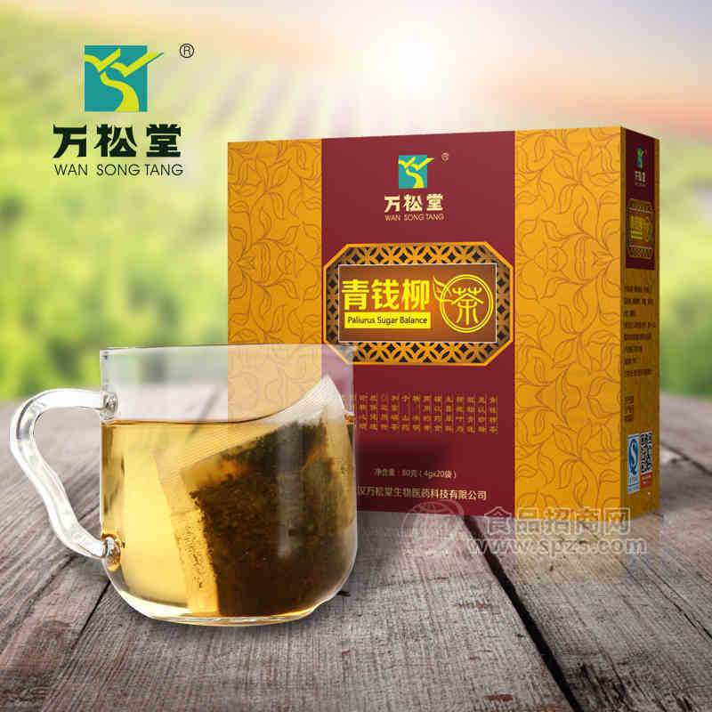 天猫青钱柳降糖茶