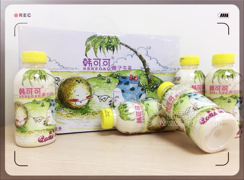 ·韩可可  椰子牛奶  椰子牛乳  乳饮品箱装 植物蛋白 