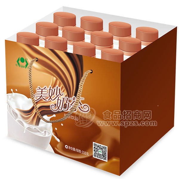 绿健美妙奶茶 奶茶饮品310g