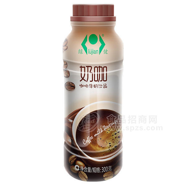 ·绿健奶咖 咖啡牛奶饮品300g 