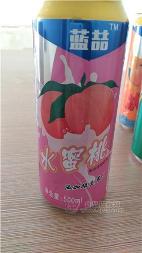 藍(lán)喆 水蜜桃味碳酸飲料500ml
