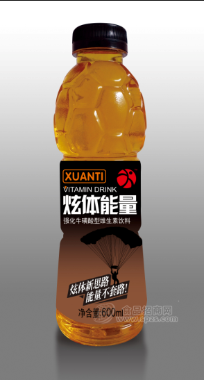 炫體能量600ml