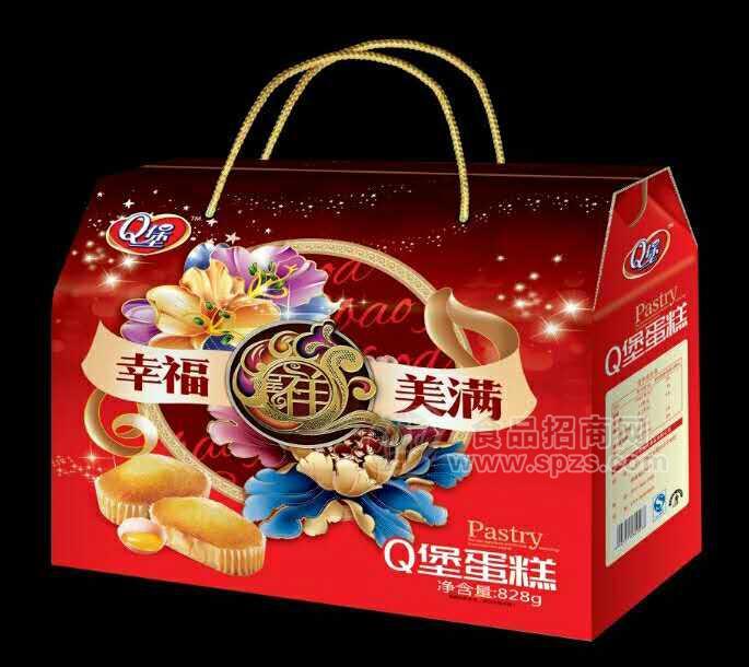 安大禮盒裝Q堡呈祥糕點