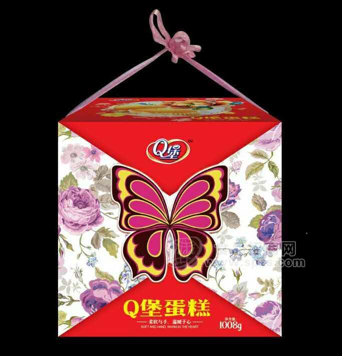 安大禮盒裝Q堡蝴蝶糕點(diǎn)