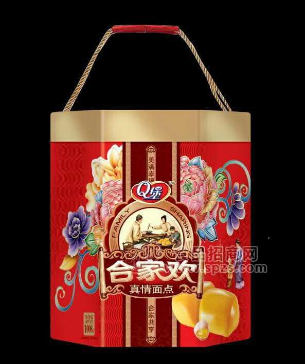 安大禮盒裝Q堡合家歡糕點