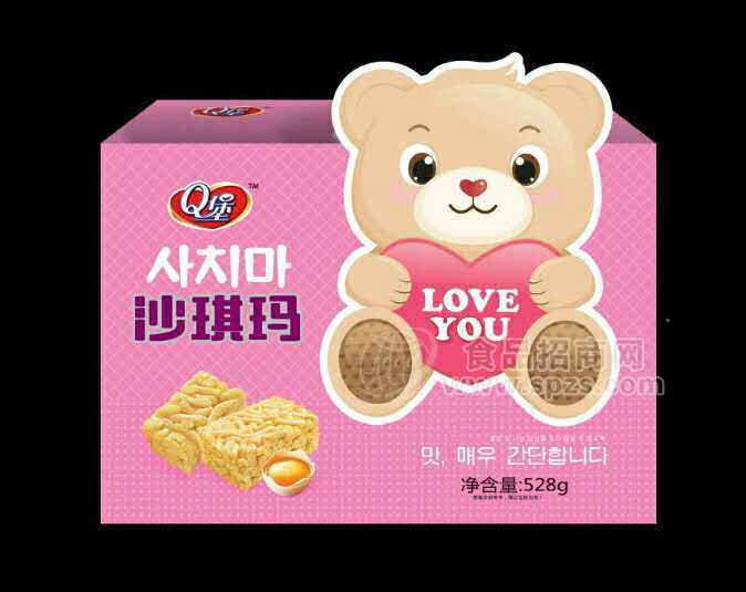 安大禮盒裝Q堡沙琪瑪糕點
