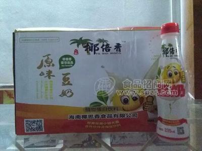 椰倍香豆奶 豆奶豆?jié){ 植物蛋白飲料 無(wú)糖飲料