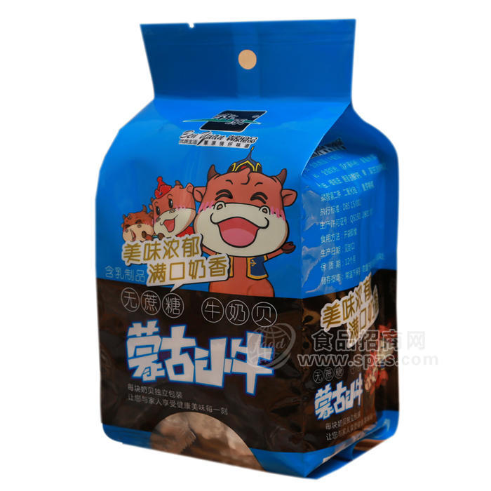 ·袋装无蔗糖牛奶贝 