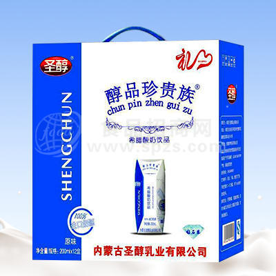 圣醇醇品珍贵族 希腊酸奶饮品 200mlx12盒