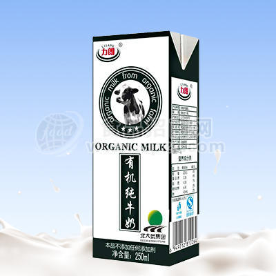 力朗有机纯牛奶250ml