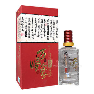 万顺人家 鸿顺 42度浓香型白酒500ml
