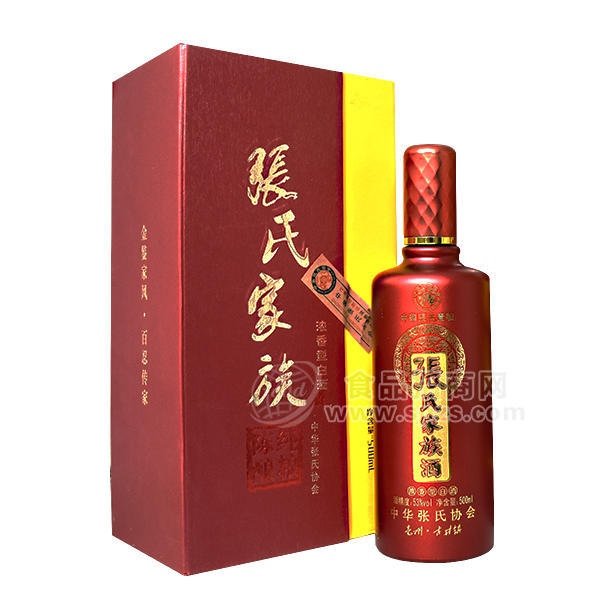 萬順張氏家族酒 濃香型白酒500ml