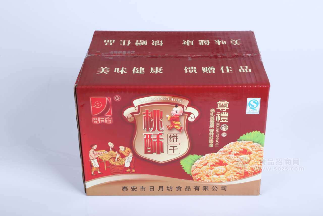 箱装桃酥