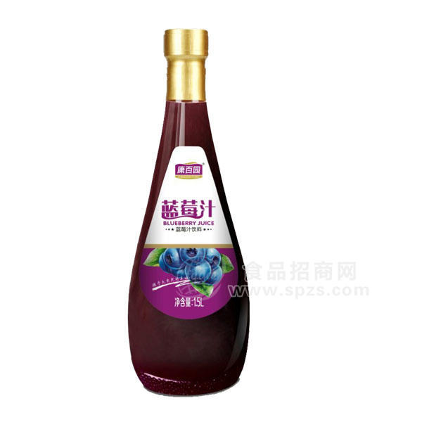 康百园蓝莓汁饮料 1.5L