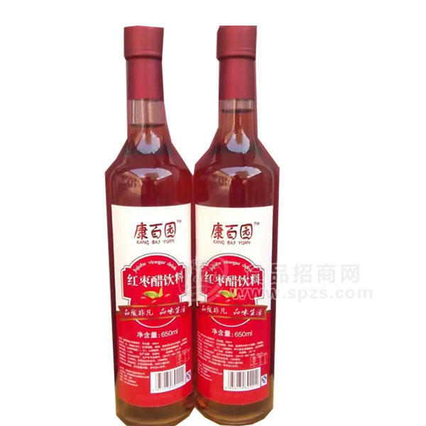 ·康百园红枣醋饮料 650ml 