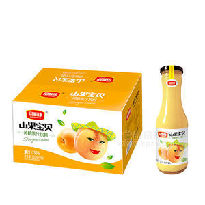 富順康黃桃果汁飲料320mlx15瓶