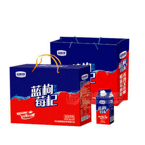 富順康藍莓枸杞果味飲料488mlx6盒