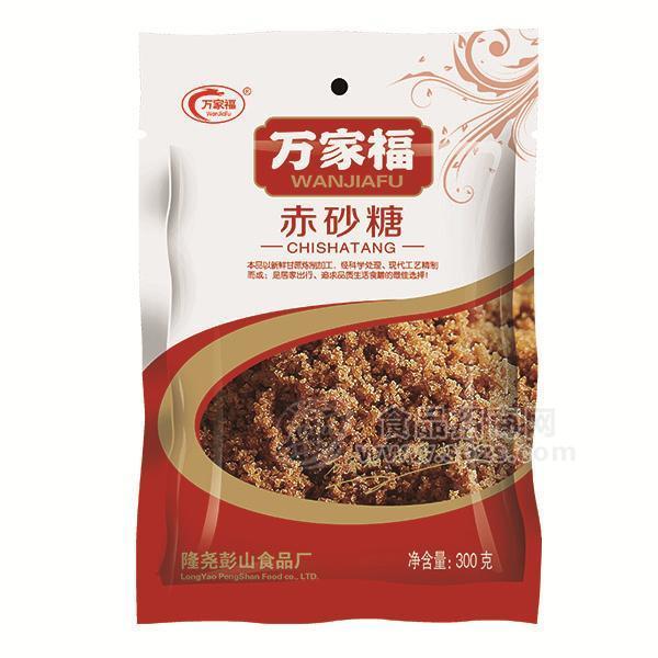 萬家福  赤砂糖  300g