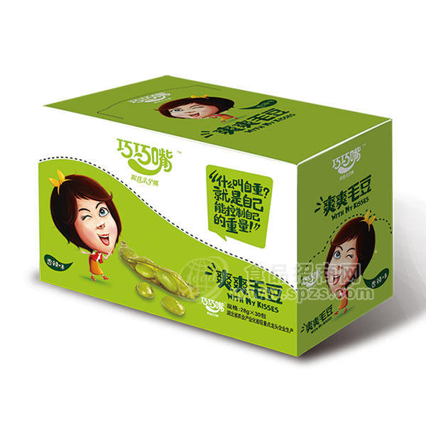 巧巧嘴 爽爽毛豆 28gx30包