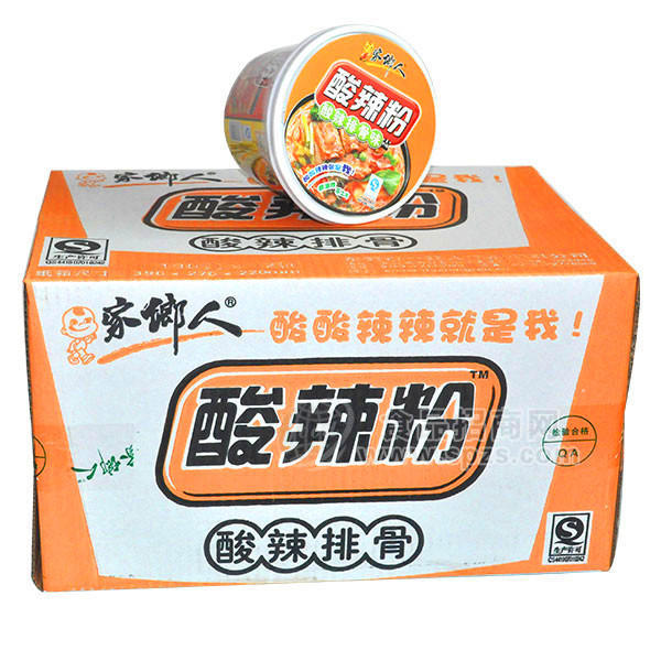 家鄉(xiāng)人酸辣粉 酸辣排骨口味 方便食品