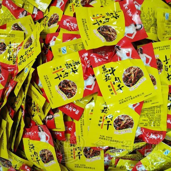 蘑女牛男蘑菇牛肉干香辣味 散称休闲食品