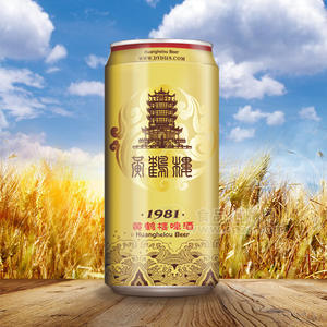 黃鶴樓金罐啤酒500ml