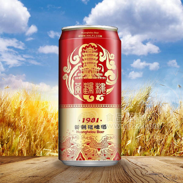 黃鶴樓紅罐啤酒500ml