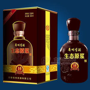 亳州貢酒生態(tài)原漿 16年原漿白酒