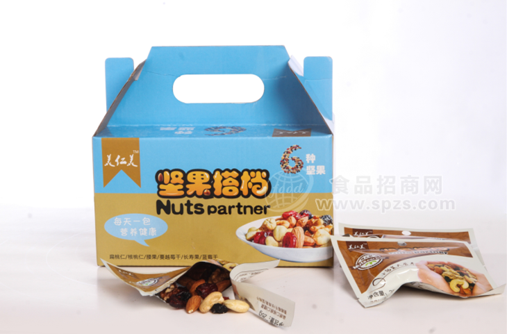 堅果搭檔 六種堅果
