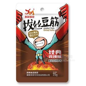 吾就愛吃 拔絲豆筋 經(jīng)典香辣味 休閑食品 25g