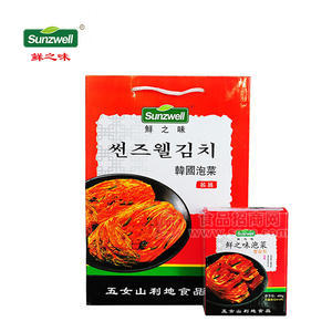鲜之味韩国泡菜 辣白菜