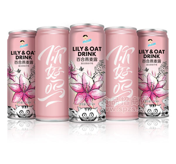 ·燕小唛饮料 百合燕麦露复合膳食纤维240ml 