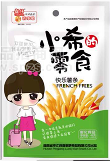 毅仔 快乐薯条 小希的零食 42g