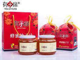 有子緣 500g/瓶蜂蜜柚子茶 個(gè)性化精美包裝禮盒套餐