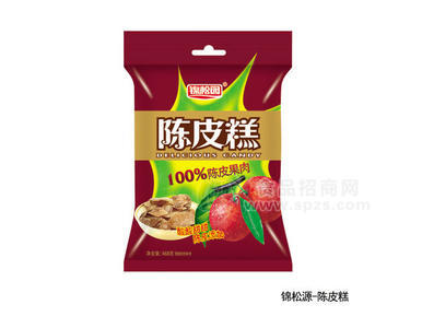 锦松园 陈皮糕 468g