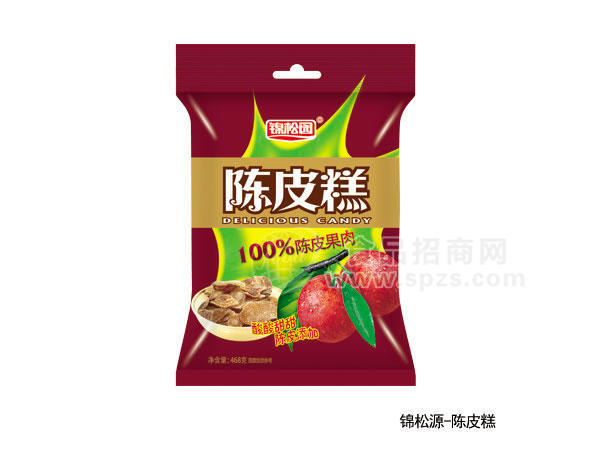 锦松园 陈皮糕 468g